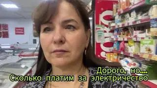 Электроэнергия в жару . Платим много . Ну и ладно .