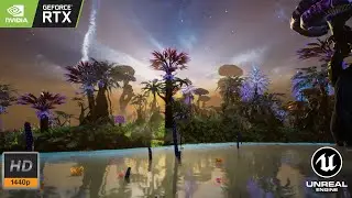Unreal Engine 5 Beautiful Tropical Alien Jungle Fantasy Forest Environment Pack | Next-Gen Graphics