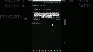 Mudando Letra Da Unidade Pelo CMD #windows #tutorial #dicas #cmd