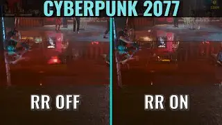 Cyberpunk 2077 - Ray Reconstruction On vs Off - Ray Tracing - RTX 3070 - 1440p