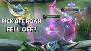 PICK OFF ROAMER IS FALLING OUT OF THE GAME