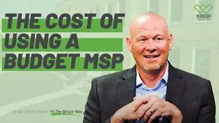 Does cost of an MSP matter for your business? Winsor Consulting + Cyr Financial