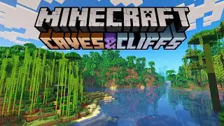 Minecraft 1.18's Amazing New Terrain | Caves and Cliffs Part 2