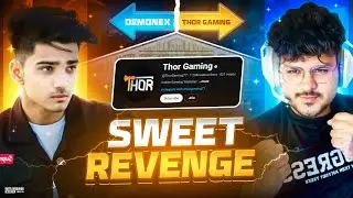Did 😱 He Actually Beat Me in TDM 🔥 || DEMONEX vs @ThorGaming77
