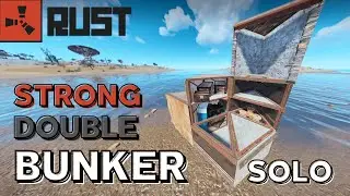 RUST | 💡 STRONG SOLO 2xBUNKER with STARTER CONCEPT
