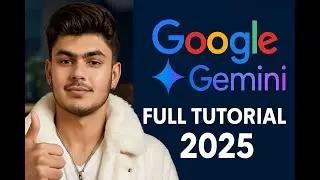 Gemini AI Full Tutorial 🔥 | Hindi | 45 Minutes |  (Step-by-Step Guide 2025)