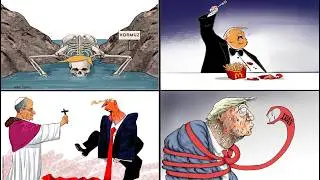 Trump vs. The World Political Cartoon | Funny American Politics Satire | Breaking News APRIL 27