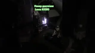 Номер двигателя Lexus RX350 22-23г