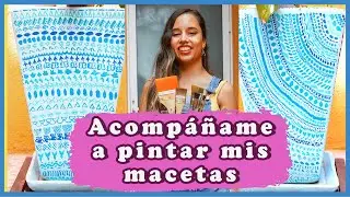 Arte Zentangler- #Doodles en Macetas │ Zaira Bandy │ Inspiración