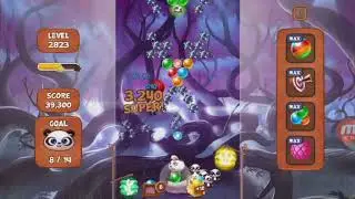 Panda Pop- Level 2823 (Not a fair level at all)