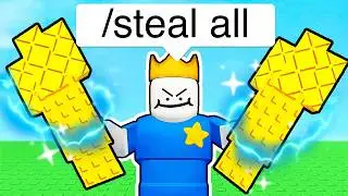 stealing the RAREST FRUITS in Grow a Garden