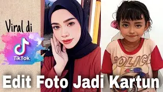 Edit Foto jadi Kartun Viral di Tiktok