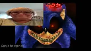 Grandma scream to sonic.exe i am god jumpscare