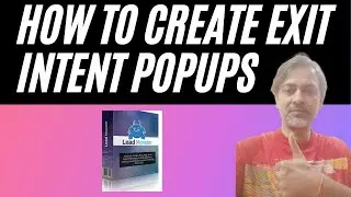 How To Create Exit Intent Popup Using Lead Monster
