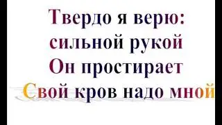 Твёрдо я верю