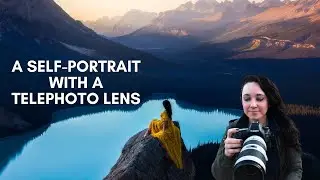 A self-portrait with a telephoto lens - BEHIND THE SCENES CANON 70-200 F2.8