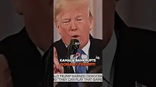 Kamala BANKRUPTS Donald Trump