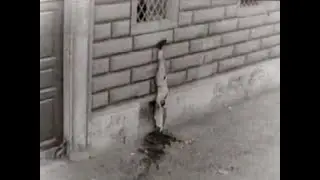 Execution of Mussolini in 1945 (Il Duce of Italy)