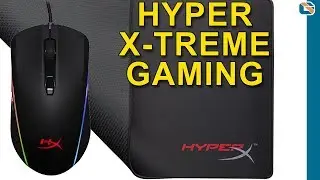 HyperX Pulsefire Surge RGB Gaming Mouse & Fury S Pro Mouse Pad