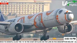Enjoy a FULL DAY of 🔴LIVE Plane Spotting at Los Angeles International Airport