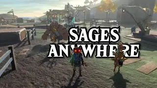 How to Take the Sages ANYWHERE in Zelda Tears of the Kingdom!