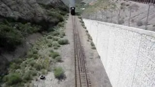 Nevada Northern RR #93 overhead view