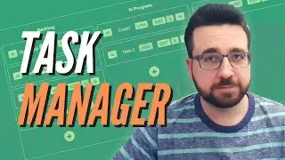 Task Management Productivity App in React | React Tutorial