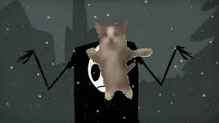 Котёнок Шни Шна Шнапи танцует в разных местах 2