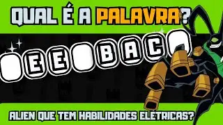 BEN 10 /🤯QUAL É A PALAVRA?📚/ Edição Aliens / JOGO DO MILHÃO