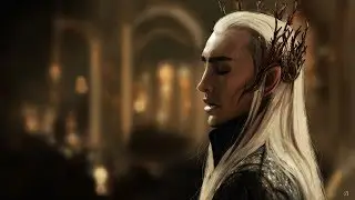 Thranduil - The Hobbit - Fan Art | Speedpaint