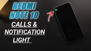 How To Set Custom Calls & Notification Light In Redmi Note 10 | In Xiaomi Mobiles |