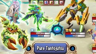 Monster Legends Wing-Su Master Rat Kernel Pip Team combat review