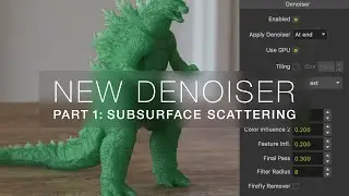 Maxwell 5.2 - New Denoiser is kicking SSS