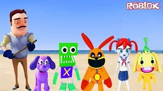 EN SEVİMLİ CANAVARLAR 😍 Hello Neighbor Roblox