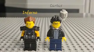 Lego custom my superheros - Inferno and Cartax
