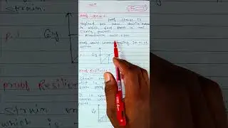Mechanics of Materials Some Important Defamation | Gate | ESE | BEU | AKU