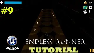 UE 4 Beginner's Tutorial || Infinite Runner Part - 9|| Save System (HighScore) + Score Bug Fix