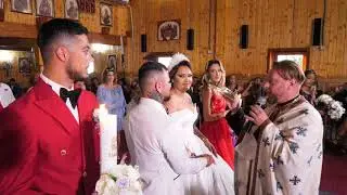 La Biserica, nunta  Adrian & Maria, alaturi de cei dragi lor