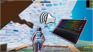Razer Huntsman V2 Chill Keyboard + Mouse Sounds in Fortnite Zone Wars! (Optical Switches) 240fps 4k