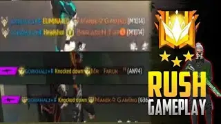 Manik Gaming and Bangladesh top 1 এর Squad কে একাই খেয়ে দিল King. 1 Vs 4 in greandmaster mach. Top