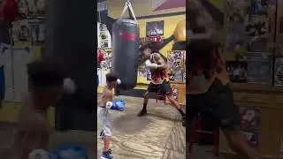 Blueface Does Boxing Work Out With His Son!