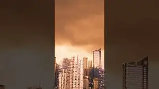 China Travel vlog I Doomsday I Something Real #chinaview #doomsday #scary #clouds #guangzhou #travel
