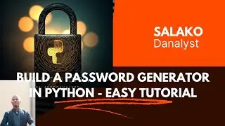 Build a Password Generator in Python - Easy Tutorial