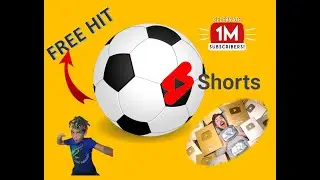 FREE HIT GOAL |#shorts #football #soccer #goals #cr7 #cristianoronaldo
