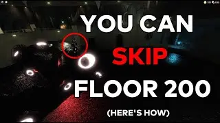 this bug lets you SKIP door 200 of The Mines | Roblox DOORS