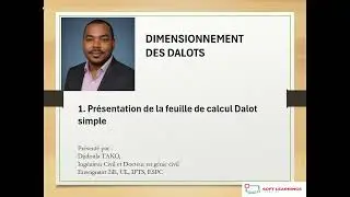 Capsule DT/003 Tuto feuille excel calcul dalot simple (cadre)