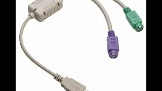 PS2 To USB Converter Cable Unboxing