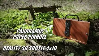 Pinhole Camera Vlog 5 -  A Brilliantly Unique Panoramic Pinhole Camera For Paper Negs!