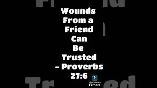 Verse of the week: 60 Second Bible Study #friendship #christianinspiration
