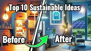 Top 10 Sustainable Living Ideas at Home for 2024 #Waterpedia #Top10Thursday #SDGs